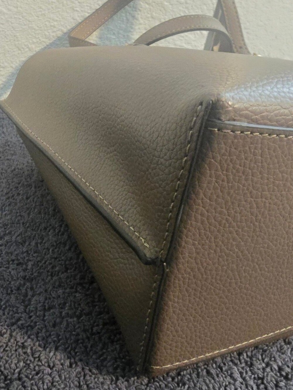 NWT COACH CV966 "Dark Stone" Mollie 25 Crossbody Tote Bag - Picture 5 of 9